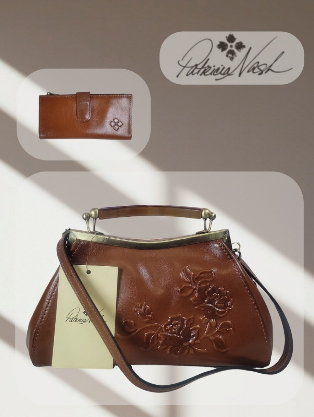 Patricia Nash Crossbody NWT + Wallet Bundle